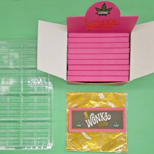 Wonka Bar Chocolate Bar Box Flowers Mushrooms Psillocybin Cannabis Thc Marijuana Empty Package Boxes