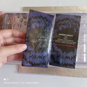 mushroom chocolate bar box