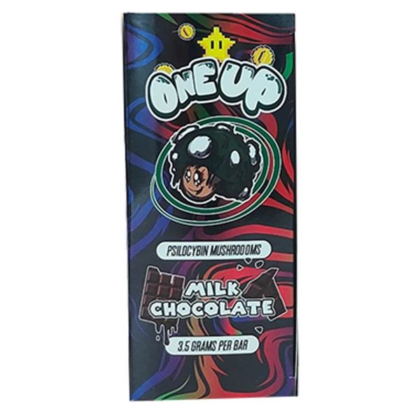 One Up Mushroom Chocolate Box 3.5G Magic Mushrooms Psilocybin Chocolate Bar Milk Cookies and Cream Empty Packaging Boxes 6 Flavors - Image 5