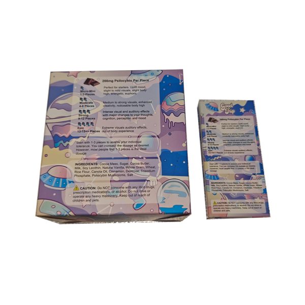 Good Trip Mushroom Chocolate Box Psillocybin 4G Magic Mushroom Chocolate Package Boxes Empty Packaging Boxes - Image 6