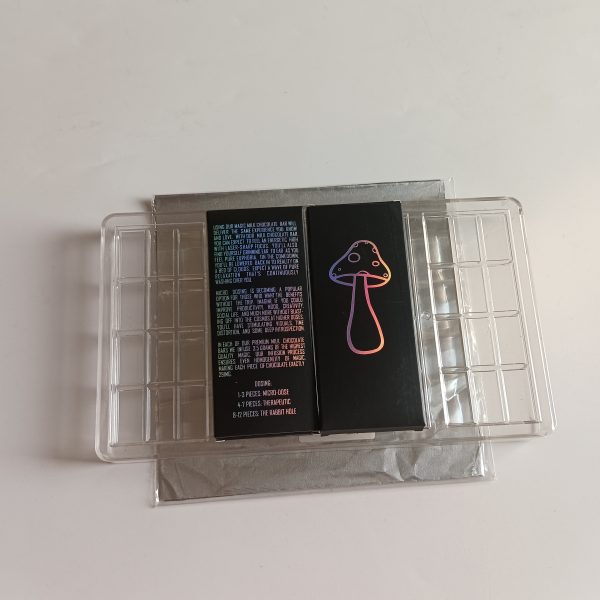 Hologram Empty Mushroom Chocolate Box 3.5g Magic Mushrooms Psilocybin Chocolate Candy Bar Empty Packaging Boxes - Image 3