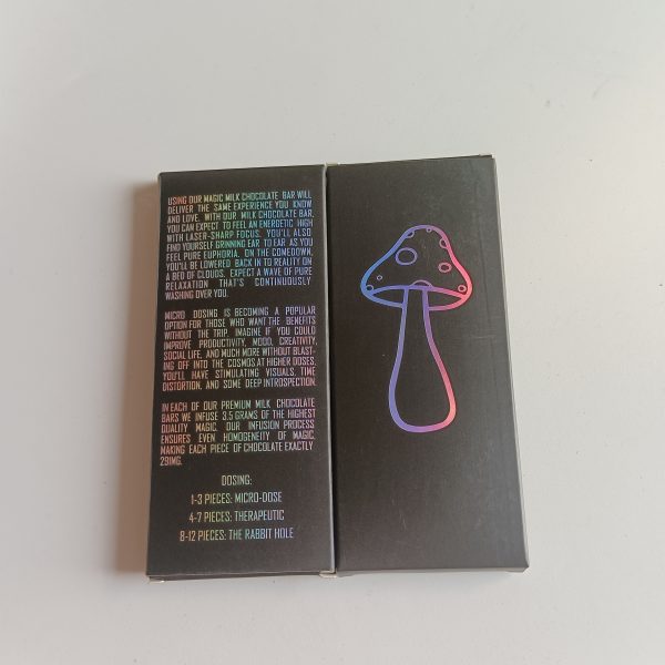 hologram mushroom chocolate box