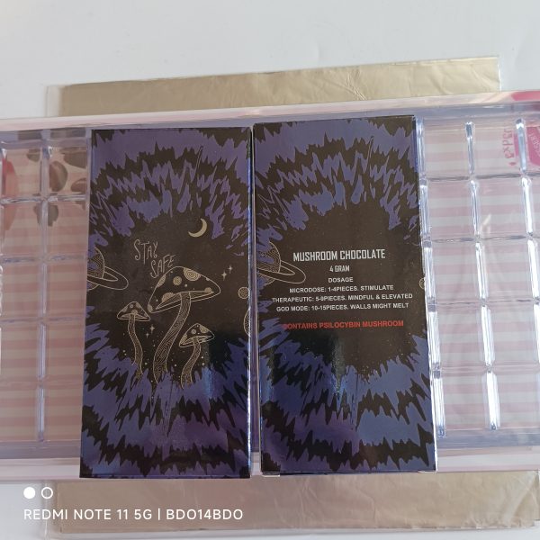 Psillocybin Mushroom Chocolate Bar Box 4G Magic Mushrooms Empty Packaging Boxes - Image 3