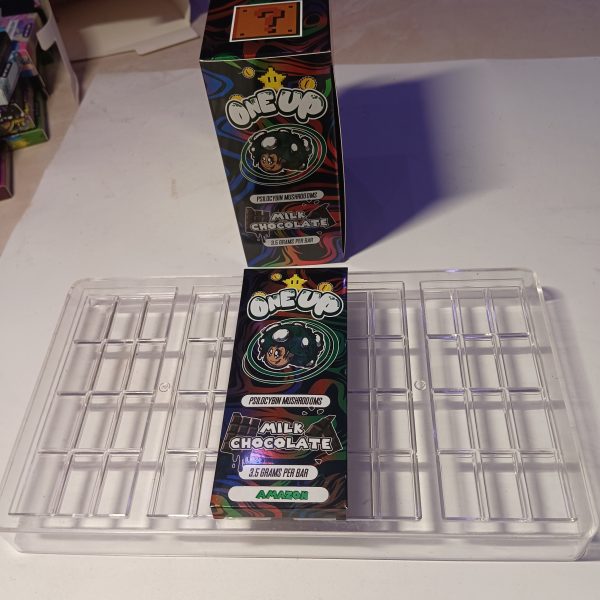 One Up Mushroom Chocolate Box 3.5G Magic Mushrooms Psilocybin Chocolate Bar Milk Cookies and Cream Empty Packaging Boxes 6 Flavors - Image 13