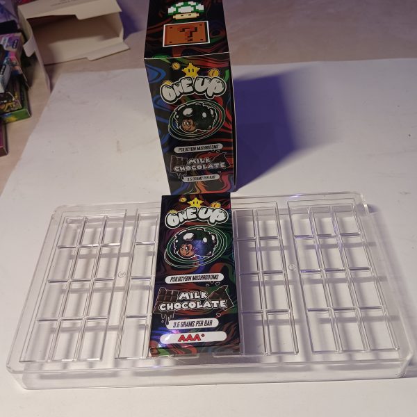 One Up Mushroom Chocolate Box 3.5G Magic Mushrooms Psilocybin Chocolate Bar Milk Cookies and Cream Empty Packaging Boxes 6 Flavors - Image 10