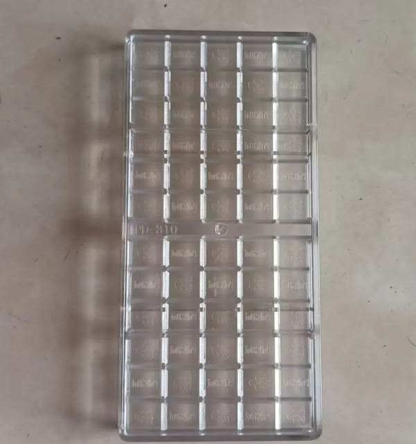 Polkadot Chocolate Bar Mold With Polkadot Logo 4G Polkadot Polka dot Mushroom Chocolate Bar Mold Plastic Moulds - Image 4