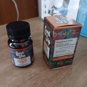 Good Trip 4g Empty Shroom Pills Vegan Capsules Bottle Psilocybin Packaging