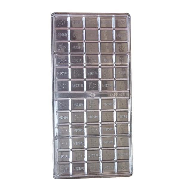 Polkadot Chocolate Bar Mold With Polkadot Logo 4G Polkadot Polka dot Mushroom Chocolate Bar Mold Plastic Moulds - Image 3